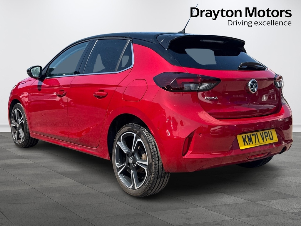 Vauxhall Corsa 1.2 Elite Edition Hatchback KM71VPU Red #3