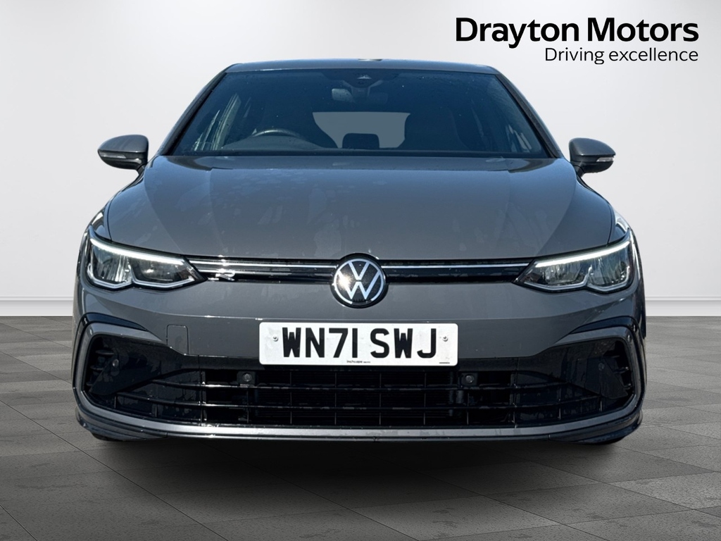 Volkswagen Golf 1.5 Etsi Mhev R Line Hatchback Hybrid D WN71SWJ Grey #2
