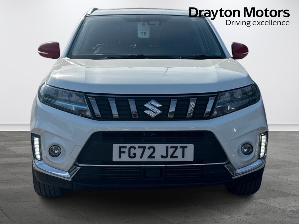 Suzuki Vitara 1.4 Boosterjet Mhev Sz5 Suv Hybrid Manu FG72JZT White #3