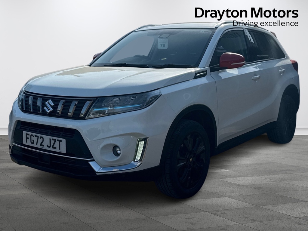 Suzuki Vitara 1.4 Boosterjet Mhev Sz5 Suv Hybrid Manu FG72JZT White #4