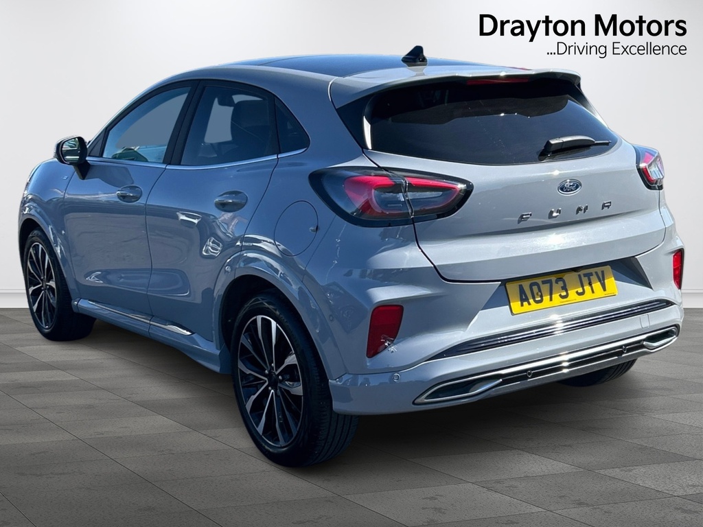 Ford Puma 1.0T Ecoboost Mhev St Line Vignale Suv AO73JTV Grey #6