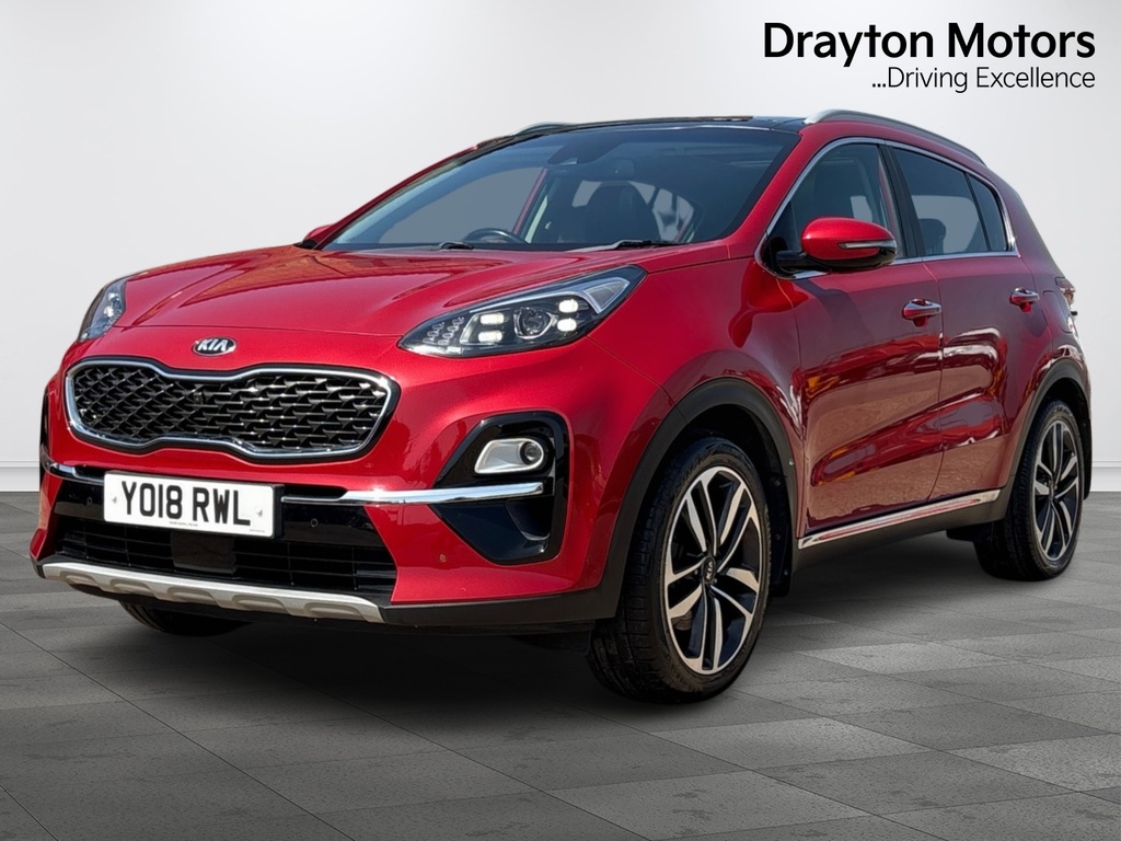 Kia Sportage 1.6 Crdi 4 Suv Red #4