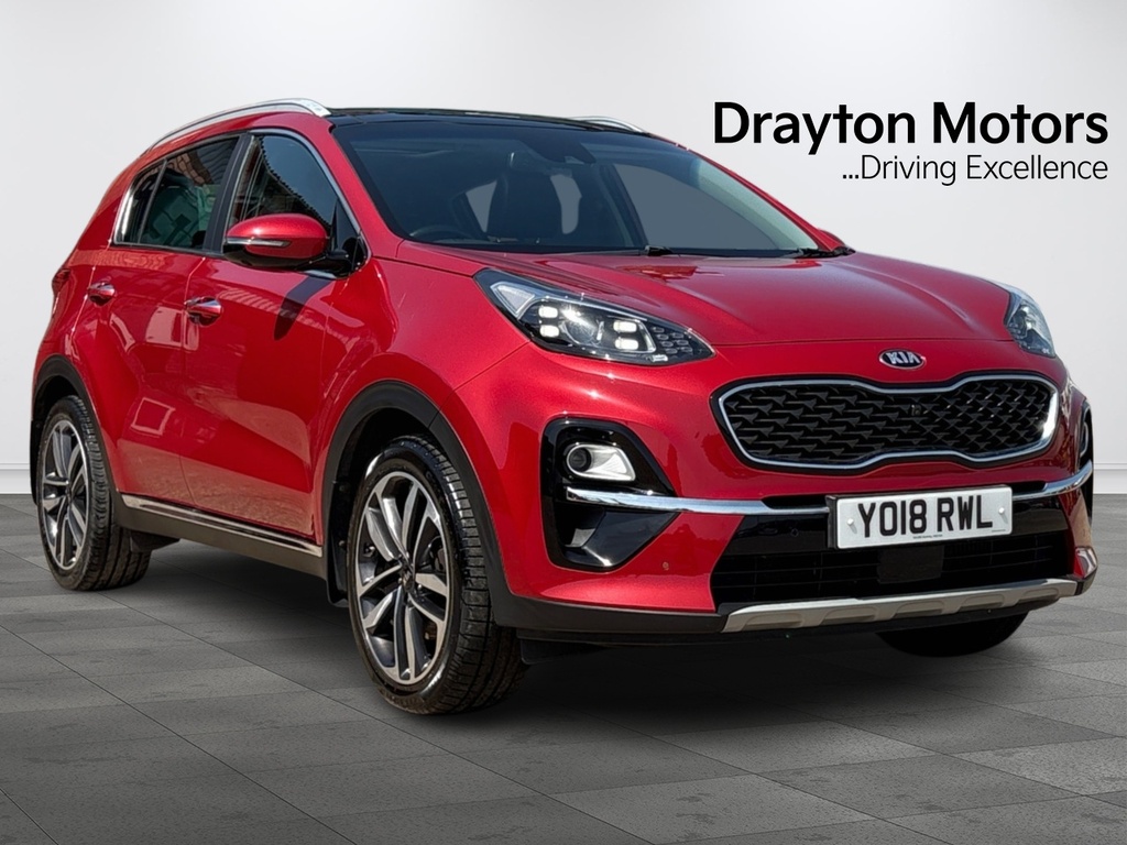 Kia Sportage 1.6 Crdi 4 Suv Red