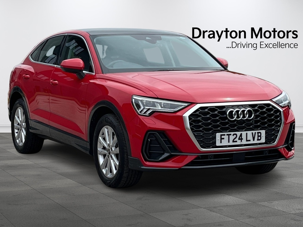 Audi Q3 1.5 Tfsi Cod 35 Sport Sportback S Troni Red