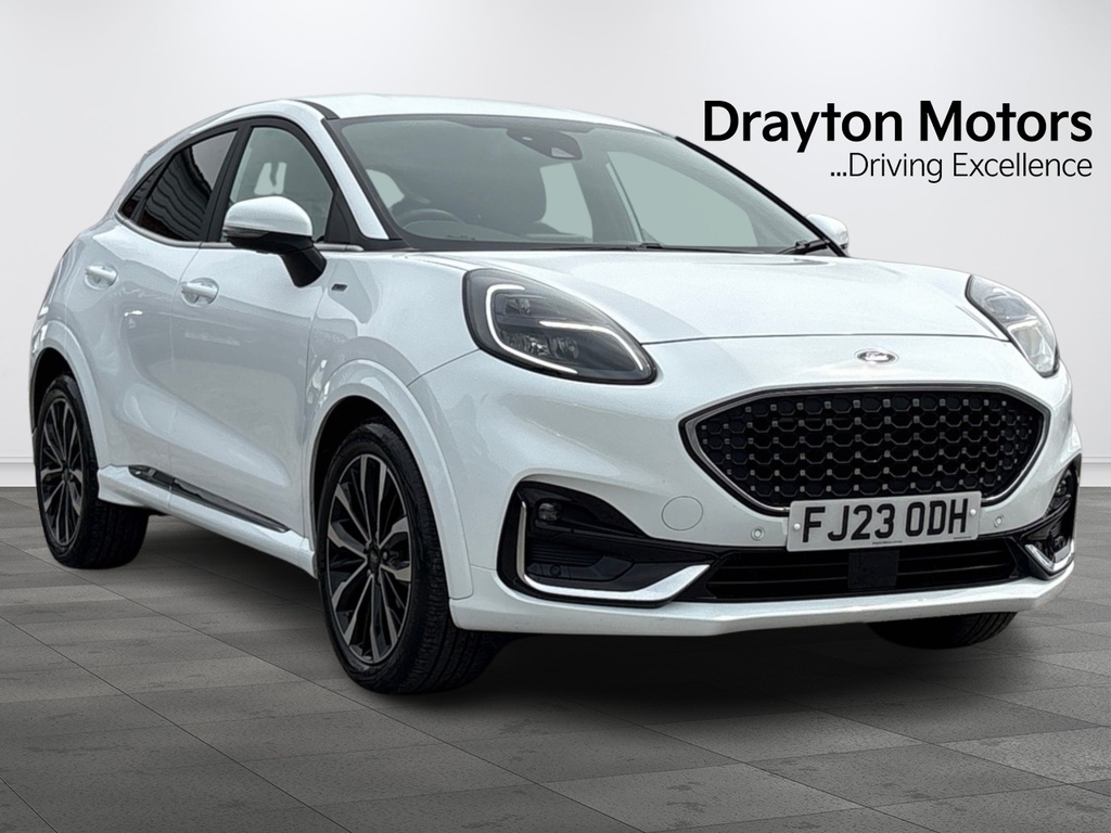 Ford Puma 1.0T Ecoboost Mhev St Line Vignale Suv White