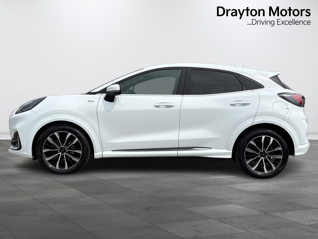 Ford Puma 1.0T Ecoboost Mhev St Line Vignale Suv FJ23ODH White #5