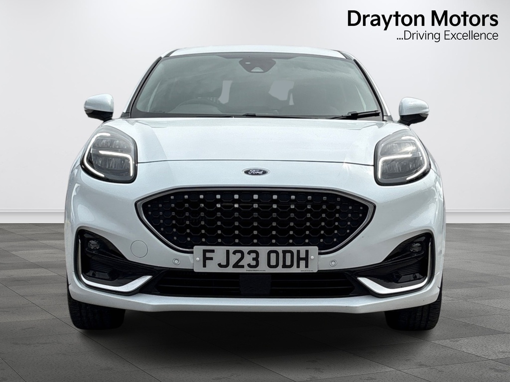 Ford Puma 1.0T Ecoboost Mhev St Line Vignale Suv FJ23ODH White #3