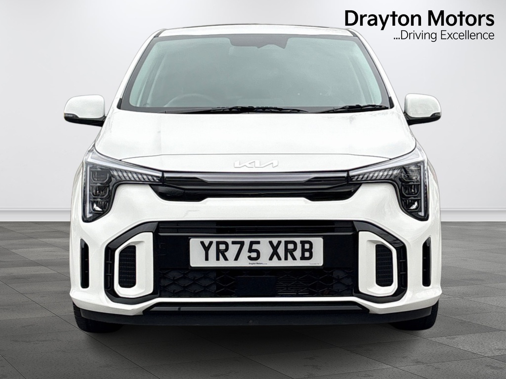 Kia Picanto 1.2 Gt Line S Hatchback Amt YR75XRB White #3