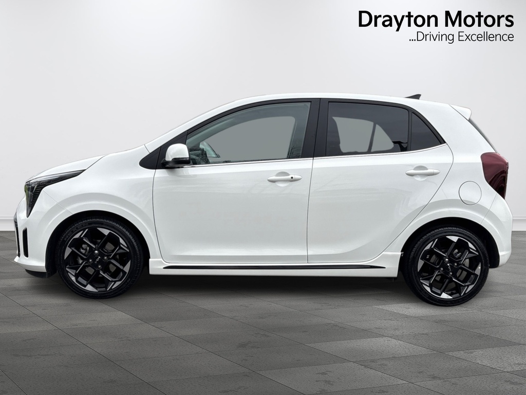 Kia Picanto 1.2 Gt Line S Hatchback Amt YR75XRB White #5