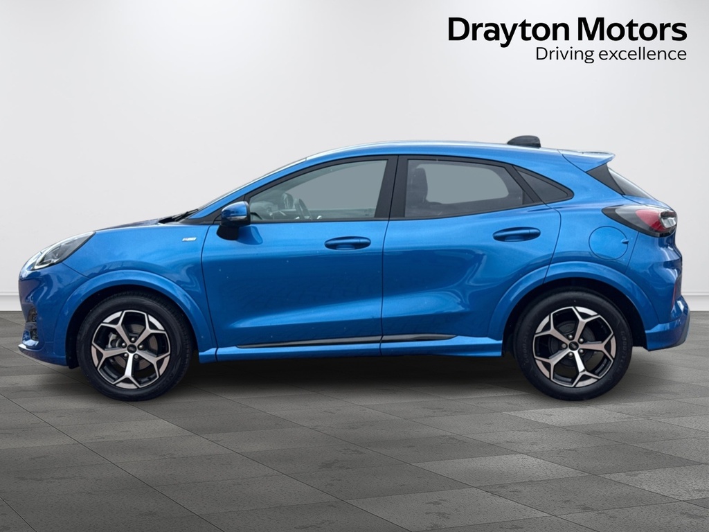 Ford Puma 1.0T Ecoboost Mhev St Line Suv Hybrid D BG74UEH Blue #5