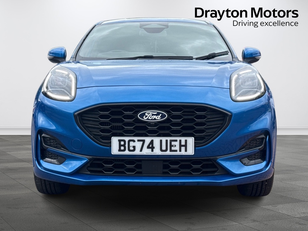 Ford Puma 1.0T Ecoboost Mhev St Line Suv Hybrid D BG74UEH Blue #3