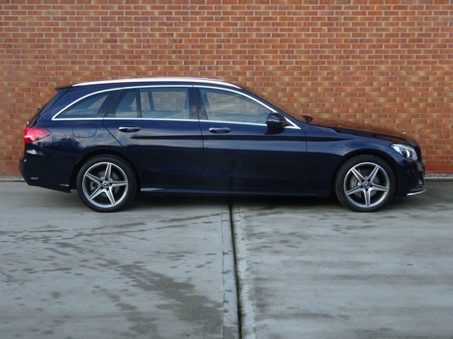 Mercedes-Benz C Class C200 Amg Line Premium KT18UAD Blue #2