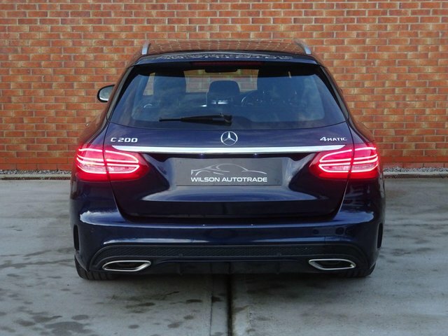 Mercedes-Benz C Class C200 Amg Line Premium KT18UAD Blue #4