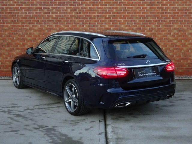 Mercedes-Benz C Class C200 Amg Line Premium KT18UAD Blue #5