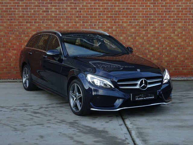 Mercedes-Benz C Class C200 Amg Line Premium Blue