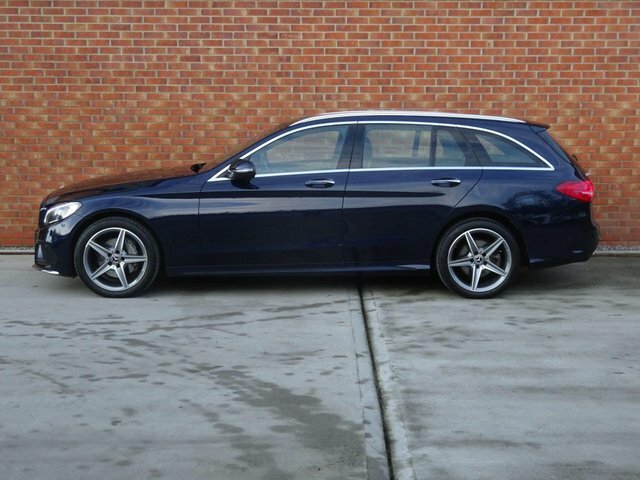 Mercedes-Benz C Class C200 Amg Line Premium KT18UAD Blue #6