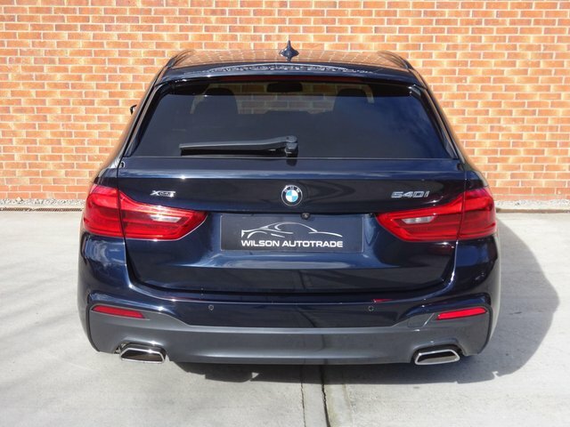 BMW 5 Series 540I M Sport Touring OW67HOJ Black #6
