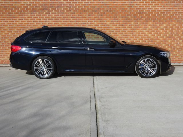 BMW 5 Series 540I M Sport Touring OW67HOJ Black #2