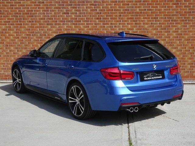 BMW 3 Series 335D M Sport Touring LC66XRZ Blue #5