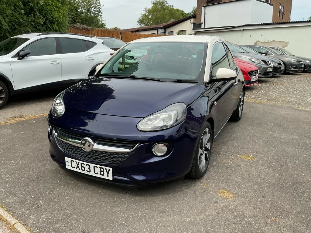 Vauxhall Adam 1.2 16V Jam 201363 Blue
