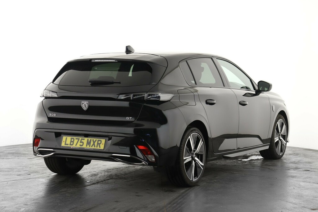 Peugeot 308 1.2 Hybrid 136 Gt E-dsc6 LB75MXR Black #3