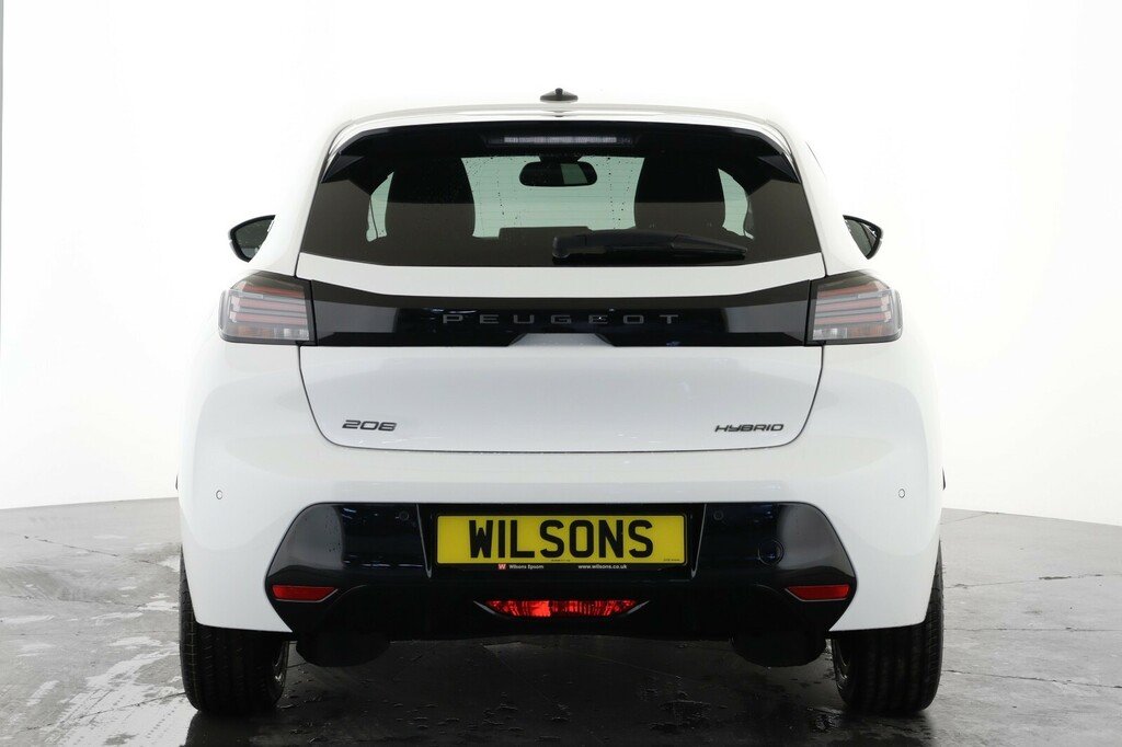 Peugeot 208 1.2 Hybrid 100 Allure E-dsc6 LC26PMY White #2