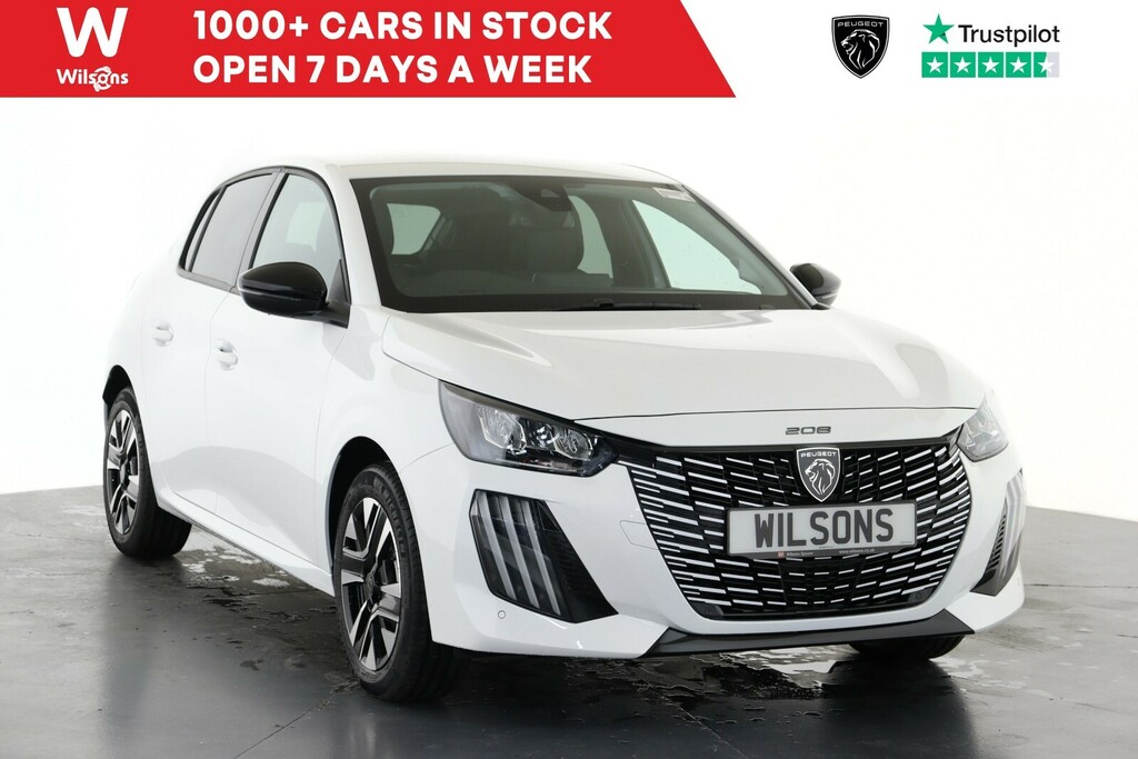 Peugeot 208 1.2 Hybrid 100 Allure E-dsc6 White
