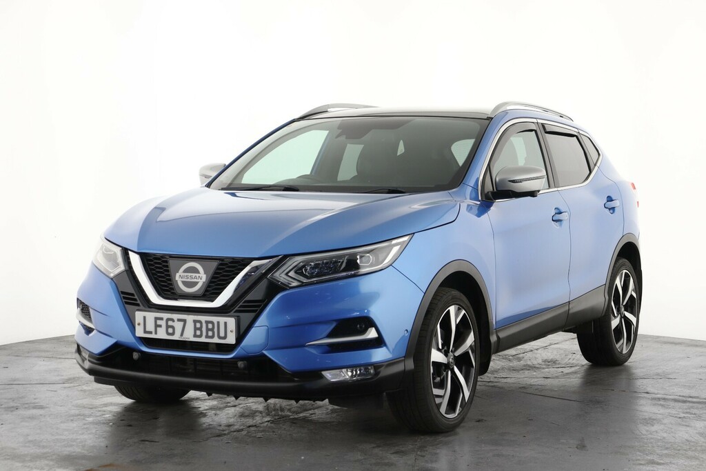 Nissan Qashqai 1.2 Dig-t Tekna Xtronic LF67BBU Blue #6