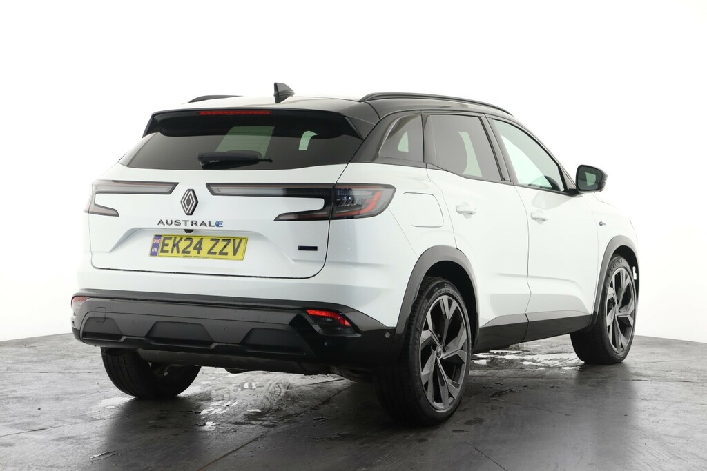 Renault Austral E-tech Fhev Iconic Esprit Alpine 4C EK24ZZV White #2