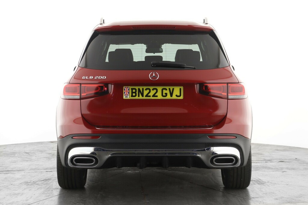 Mercedes-Benz GLB Class 200 Amg Line 7G-tronic BN22GVJ Red #2