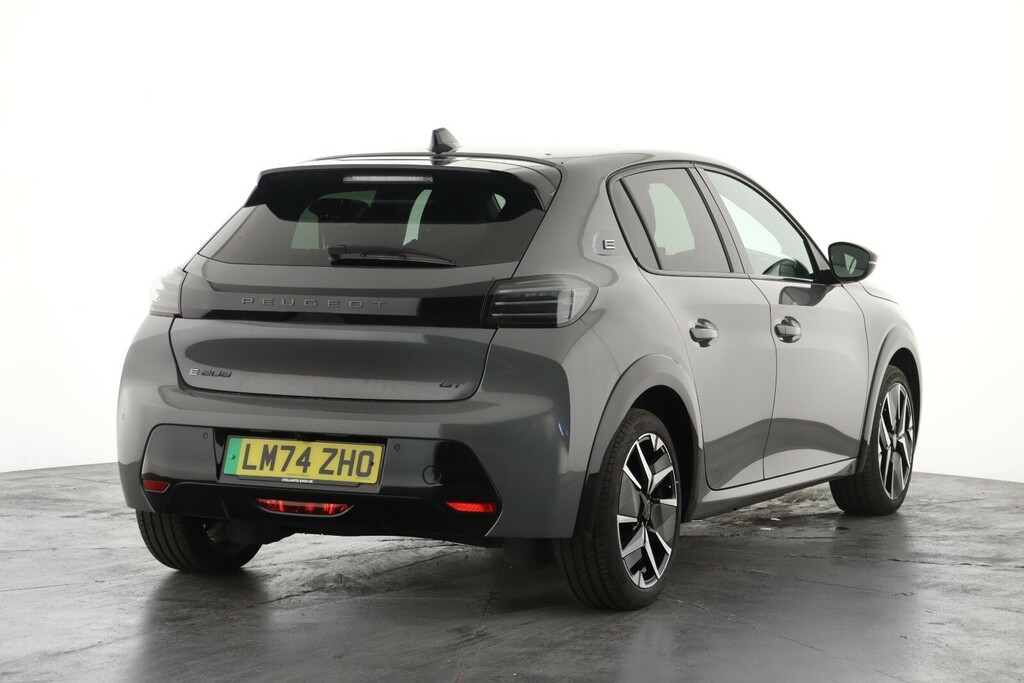 Peugeot e-208 100Kw Gt 50Kwh LM74ZHO Grey #3