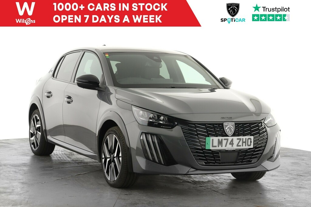 Peugeot e-208 100Kw Gt 50Kwh Grey