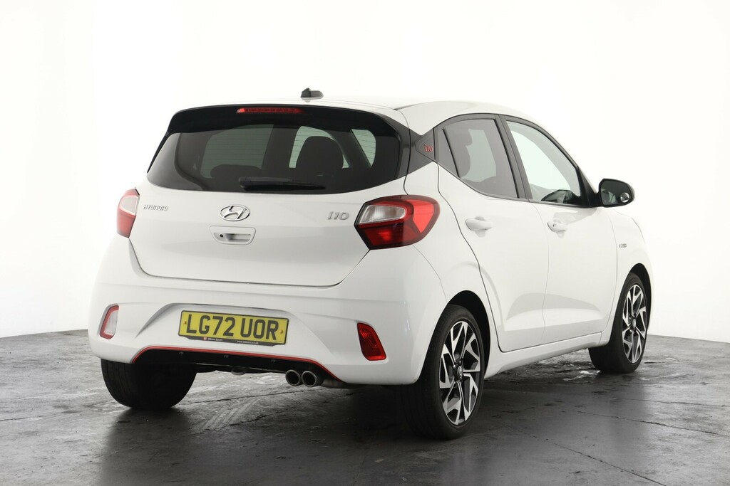 Hyundai I10 1.0 T-gdi N Line LG72UOR White #3