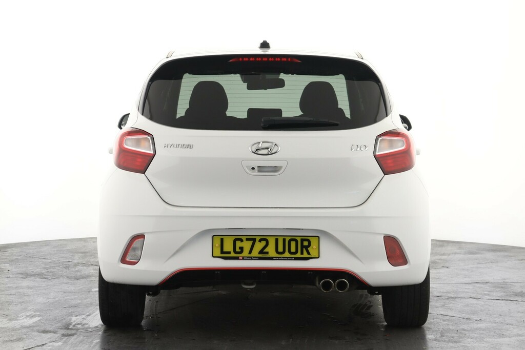 Hyundai I10 1.0 T-gdi N Line LG72UOR White #2