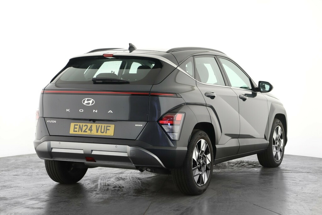 Hyundai Kona 1.6 Gdi Hybrid Advance Dct EN24VUF Grey #3