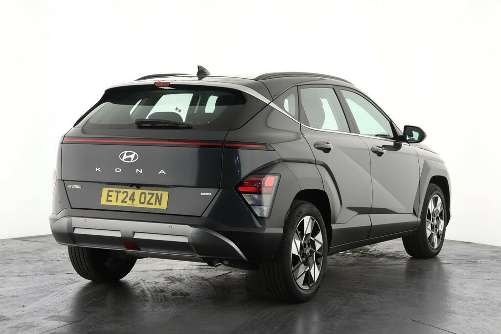 Hyundai Kona 1.6 Gdi Hybrid Advance Dct ET24OZN Grey #3