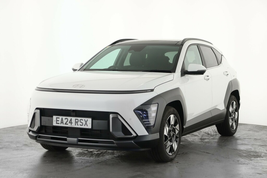 Hyundai Kona 1.6 Gdi Hybrid Ultimate Dct EA24RSX White #5