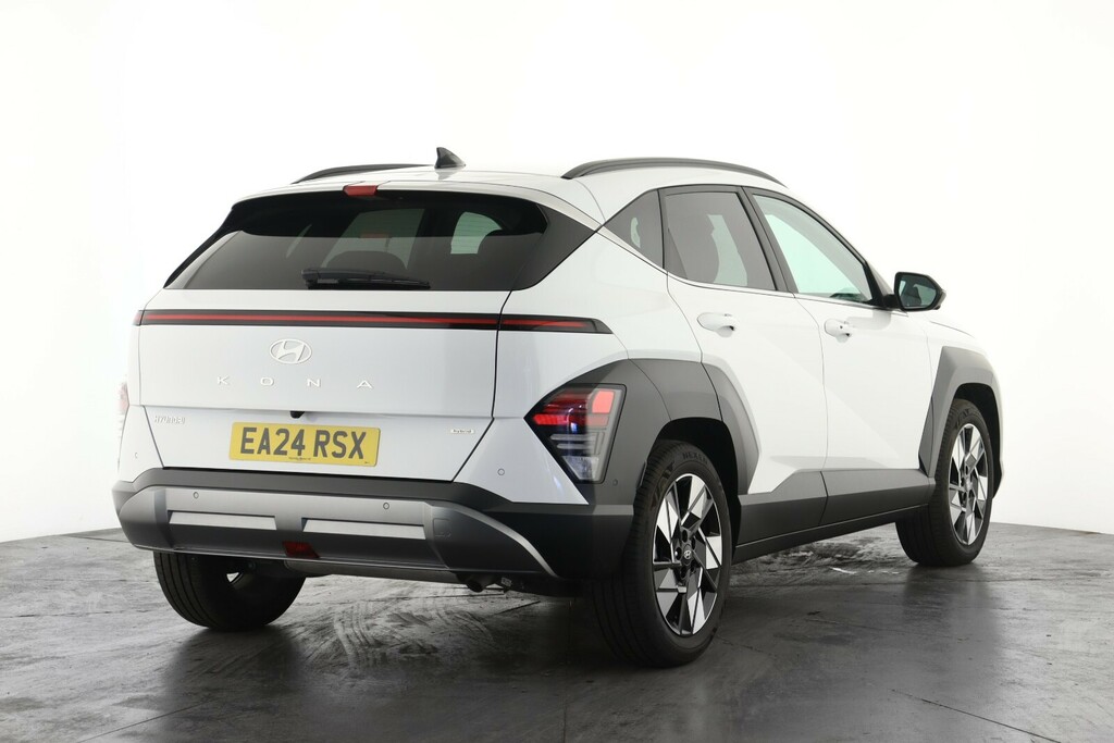 Hyundai Kona 1.6 Gdi Hybrid Ultimate Dct EA24RSX White #2