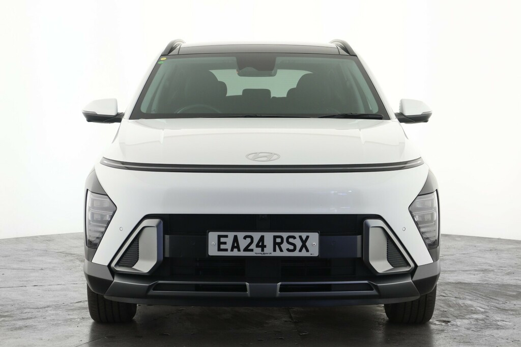 Hyundai Kona 1.6 Gdi Hybrid Ultimate Dct EA24RSX White #4