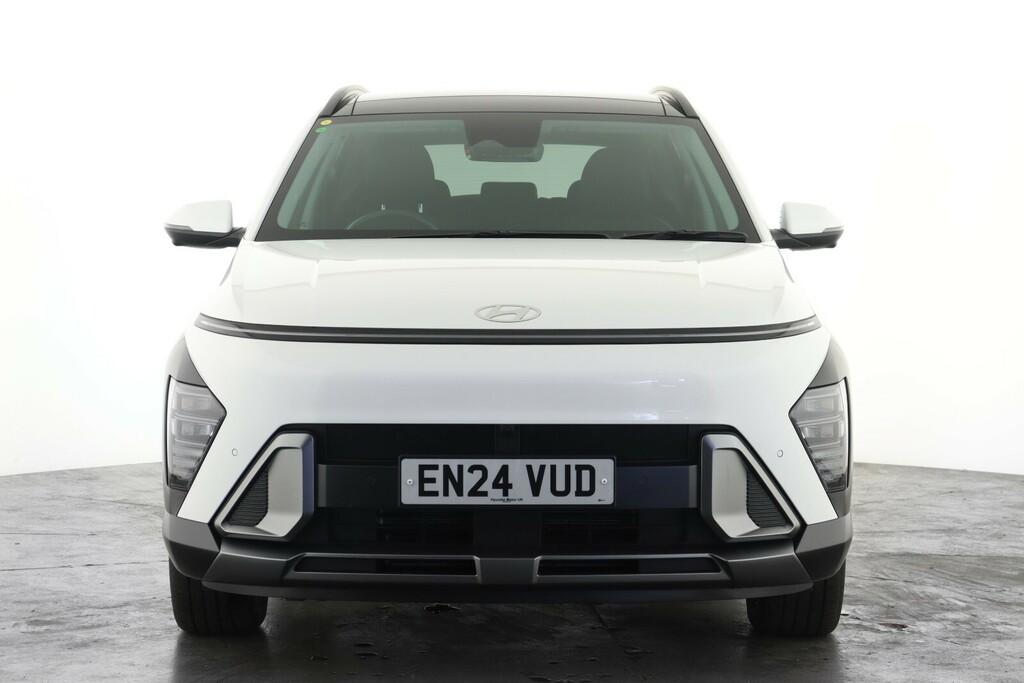 Hyundai Kona 1.6 Gdi Hybrid Ultimate Dct EN24VUD White #5