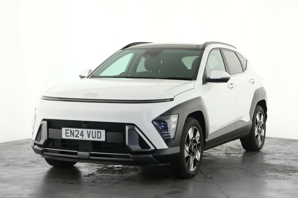 Hyundai Kona 1.6 Gdi Hybrid Ultimate Dct EN24VUD White #6