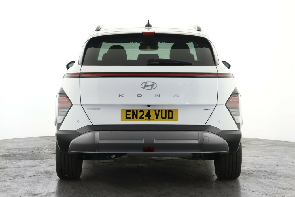 Hyundai Kona 1.6 Gdi Hybrid Ultimate Dct EN24VUD White #2