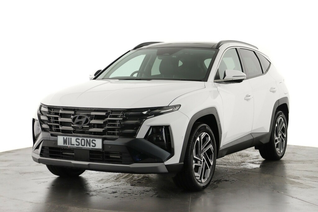 Hyundai Tucson 1.6T Hybrid Ultimate LG75NHJ White #5