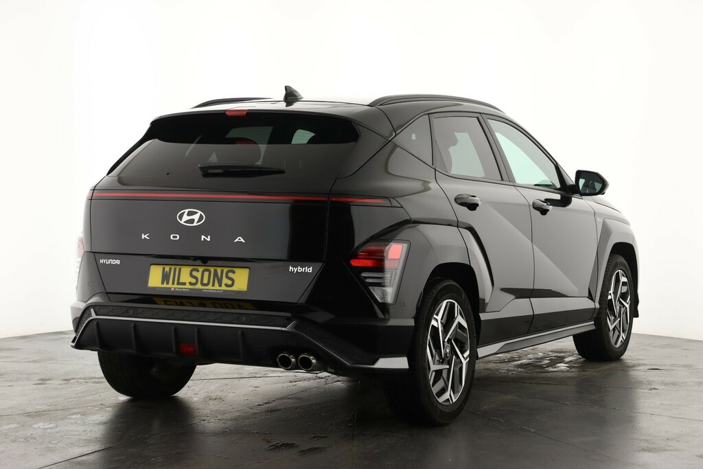 Hyundai Kona 1.6 Hybrid 129 N Line S Dct EX25CFD Black #2