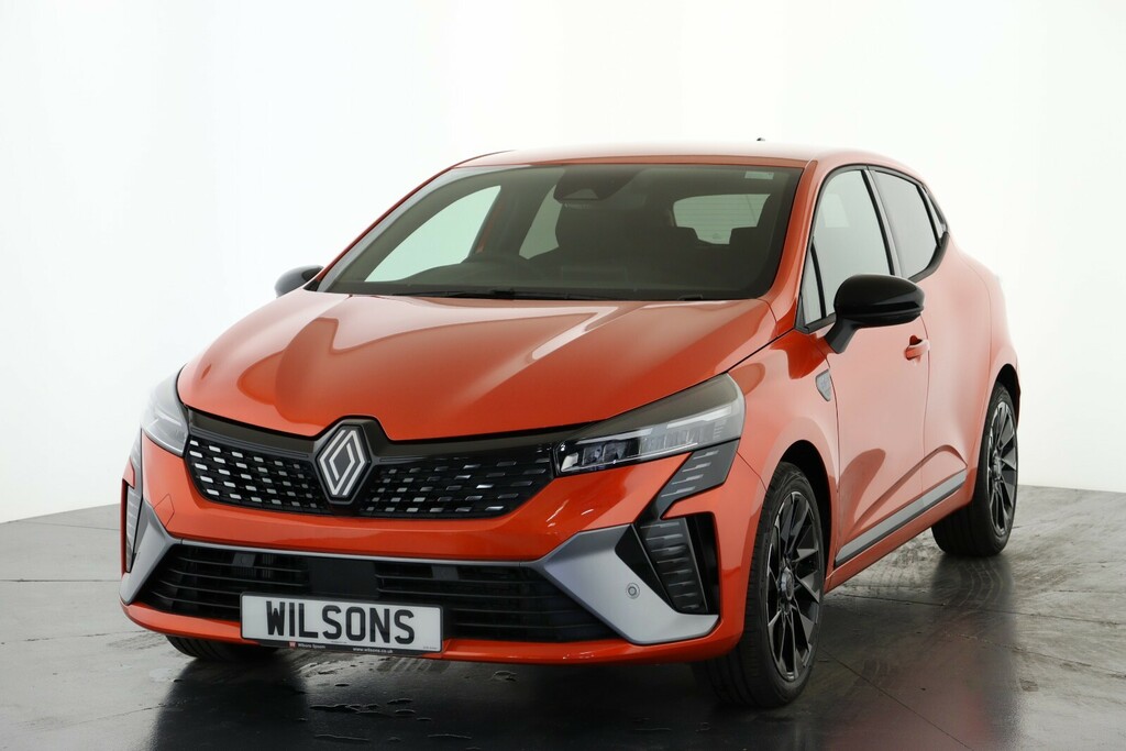 Renault Clio 1.6 E-tech Fh 145 Iconic Esprit Alpine LJ26VLE Orange #5