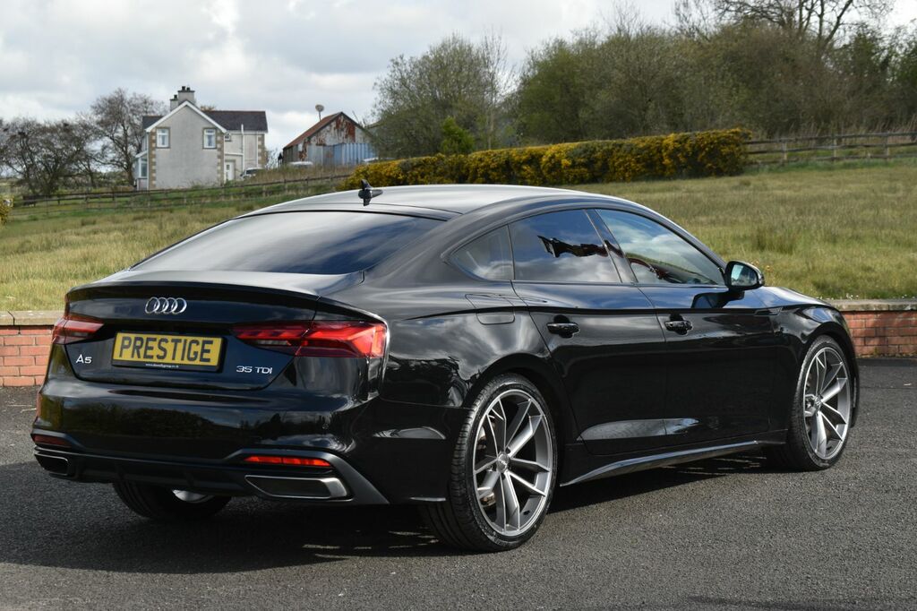 Audi A5 Hatchback HJ20ZTW Black #3