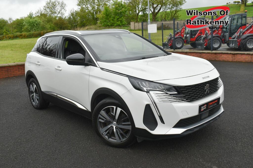 Peugeot 3008 Suv FY74SDX White #3