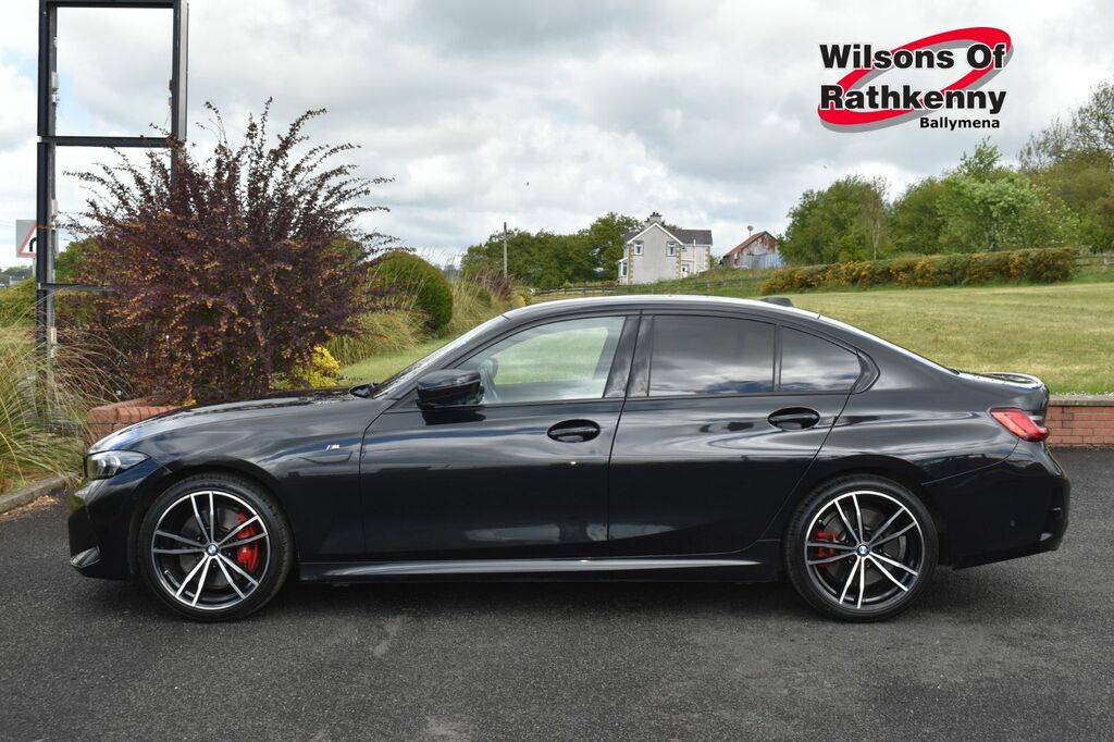 BMW 3 Series Saloon YH24VTX Black #5