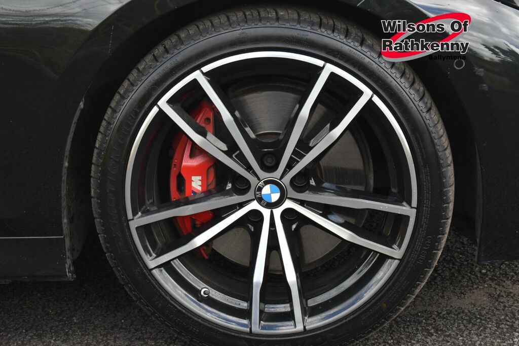 BMW 3 Series Saloon YH24VTX Black #3