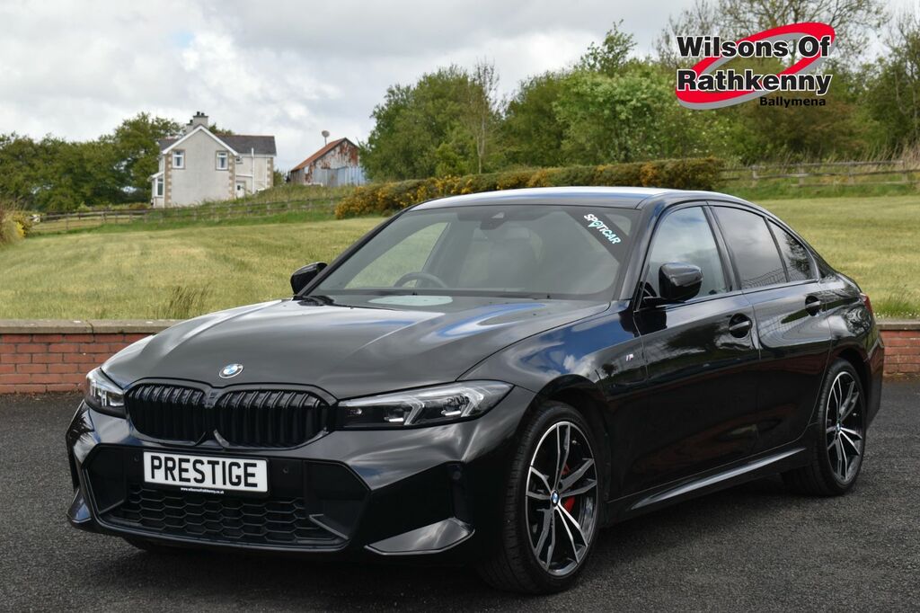 BMW 3 Series Saloon YH24VTX Black #6